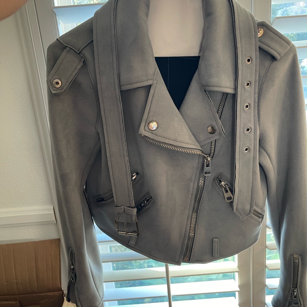 Zara Baby Blue Jacket - Picture 3 of 5